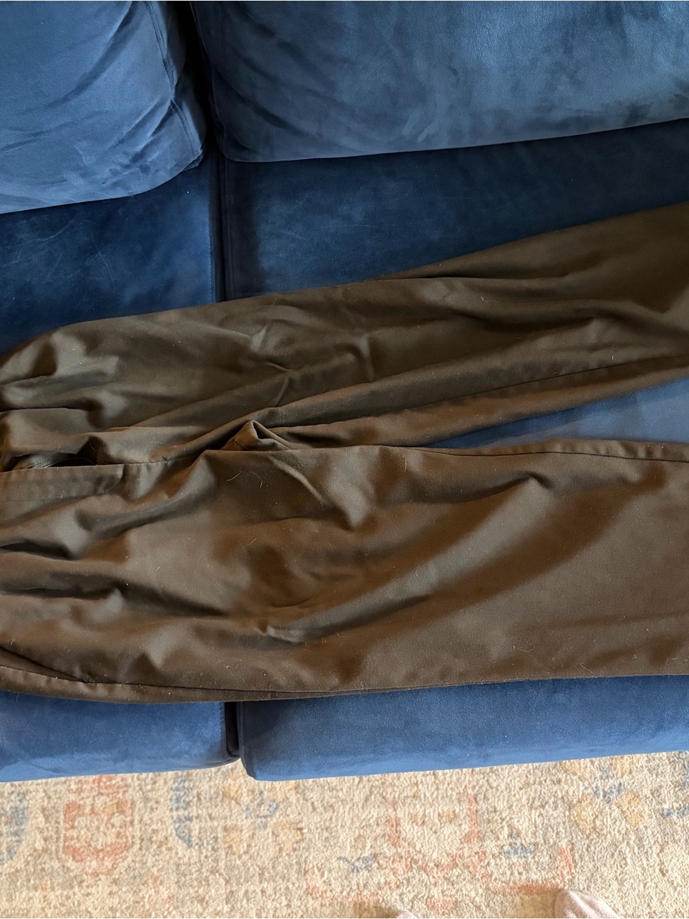 H&M Women's Chinos in Dark Brown